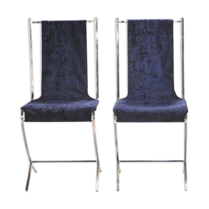 Paire de chaises Pierre