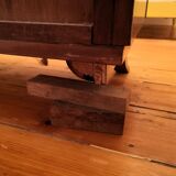 Asymmetrical wardrobe in art deco style