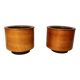 Paire de cache pots hobby flower avec intérieur.