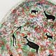 Decorative plate in glazed ceramic plaster? Prehistoric hunting décor
