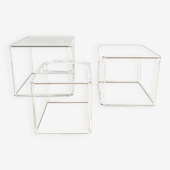 Vintage Max Sauze 'Isocele' nesting tables