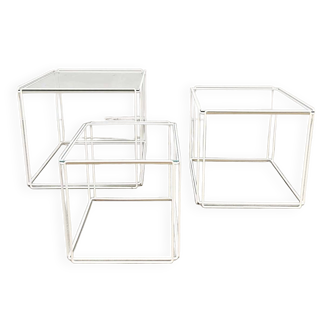 Vintage Max Sauze 'Isocele' nesting tables