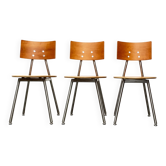 German Duktus kitchen chairs by Bulthaup, set of 3