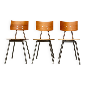 German Duktus kitchen chairs by Bulthaup, set of 3