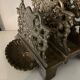 Vintage letter holder in solid bronze
