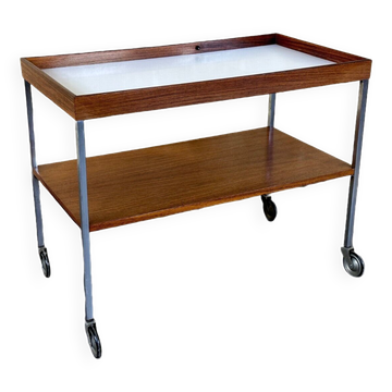 Desserte en teck de noyer Walter Wirz pour Wilhelm Renz Design, 60/70