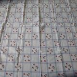 Nappe années 80 avec 5 serviettes de table