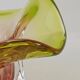 Art bowl by designer Joseph Hospodka in Bohemian crystal.