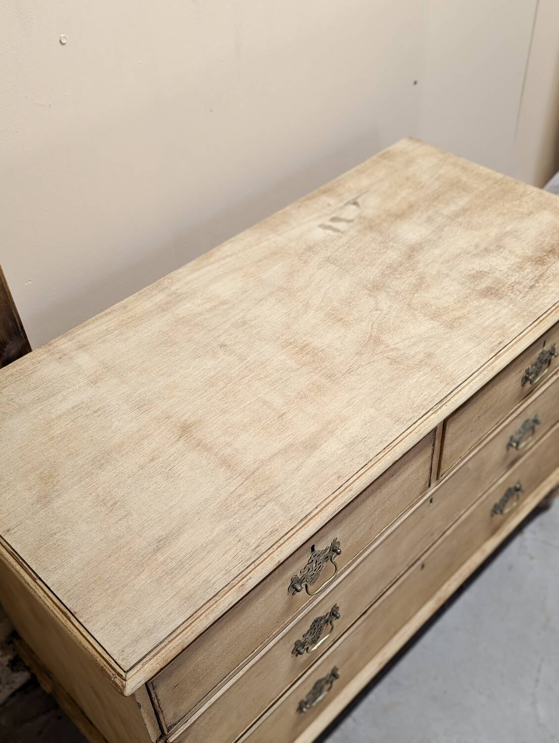 Old renovated chest of drawers