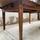 Table de ferme XIXème chêne 270cm avec allonges