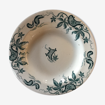 Salins hollow plates in earthenware