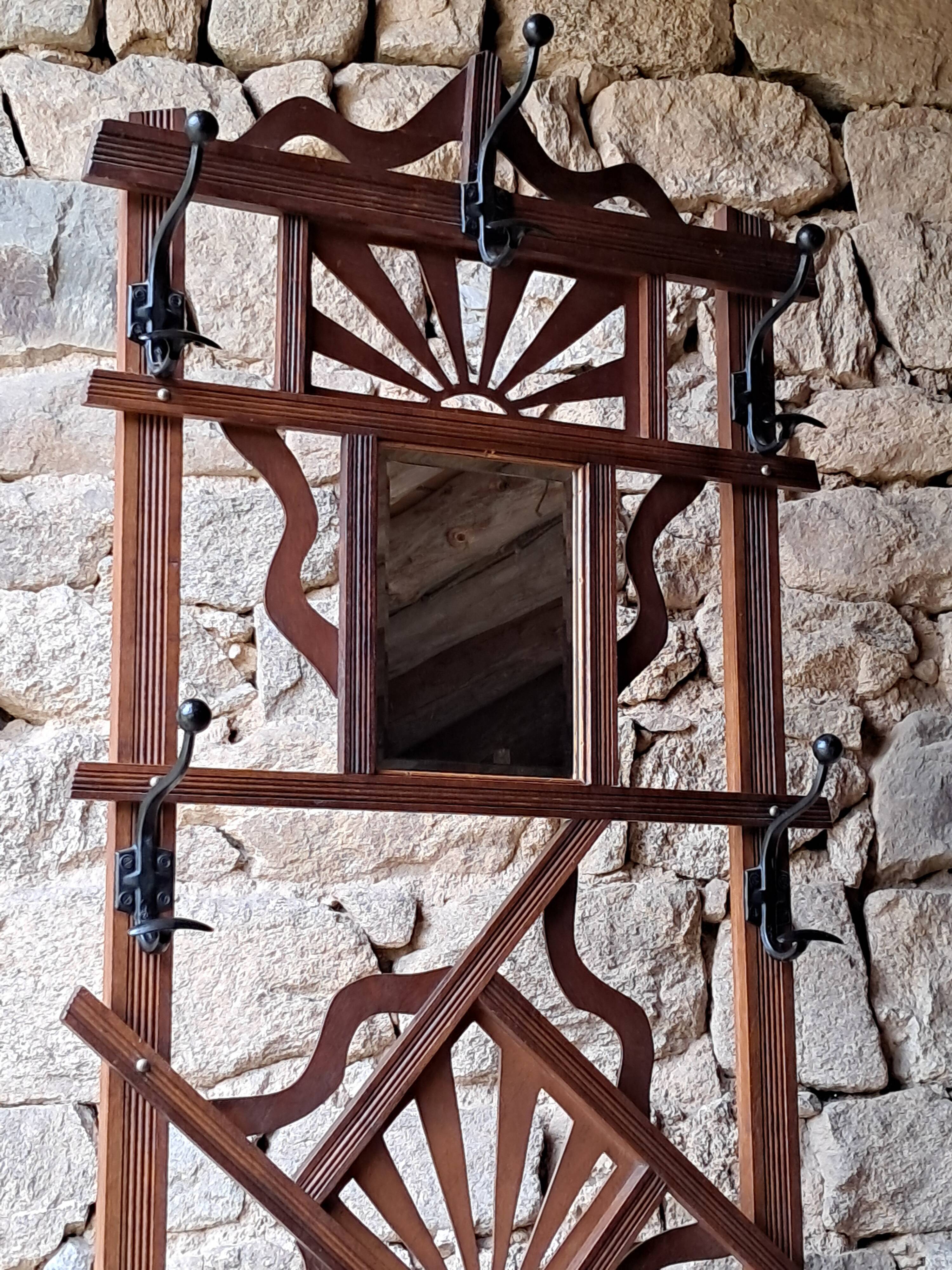 Coat rack umbrella stand 1930s 1940s