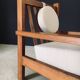 Brutalist Square Oak Lounge Chair, Belgium, 1950s