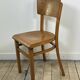 Lot de 6 chaises Bistrot Thonet vintage en bois 1960'S