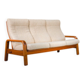 Mid-century modern Danish three-seater teak sofa, 1960s