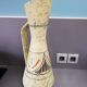 Large ceramic pitcher vase signed Foreign Height 50 cm