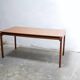 Extendable teak dining table by Gérard Guermonprez for Magnani editions