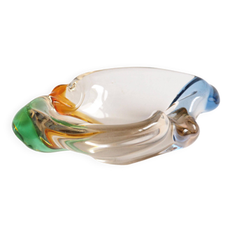 Empty crystal pocket ashtray 3 colors