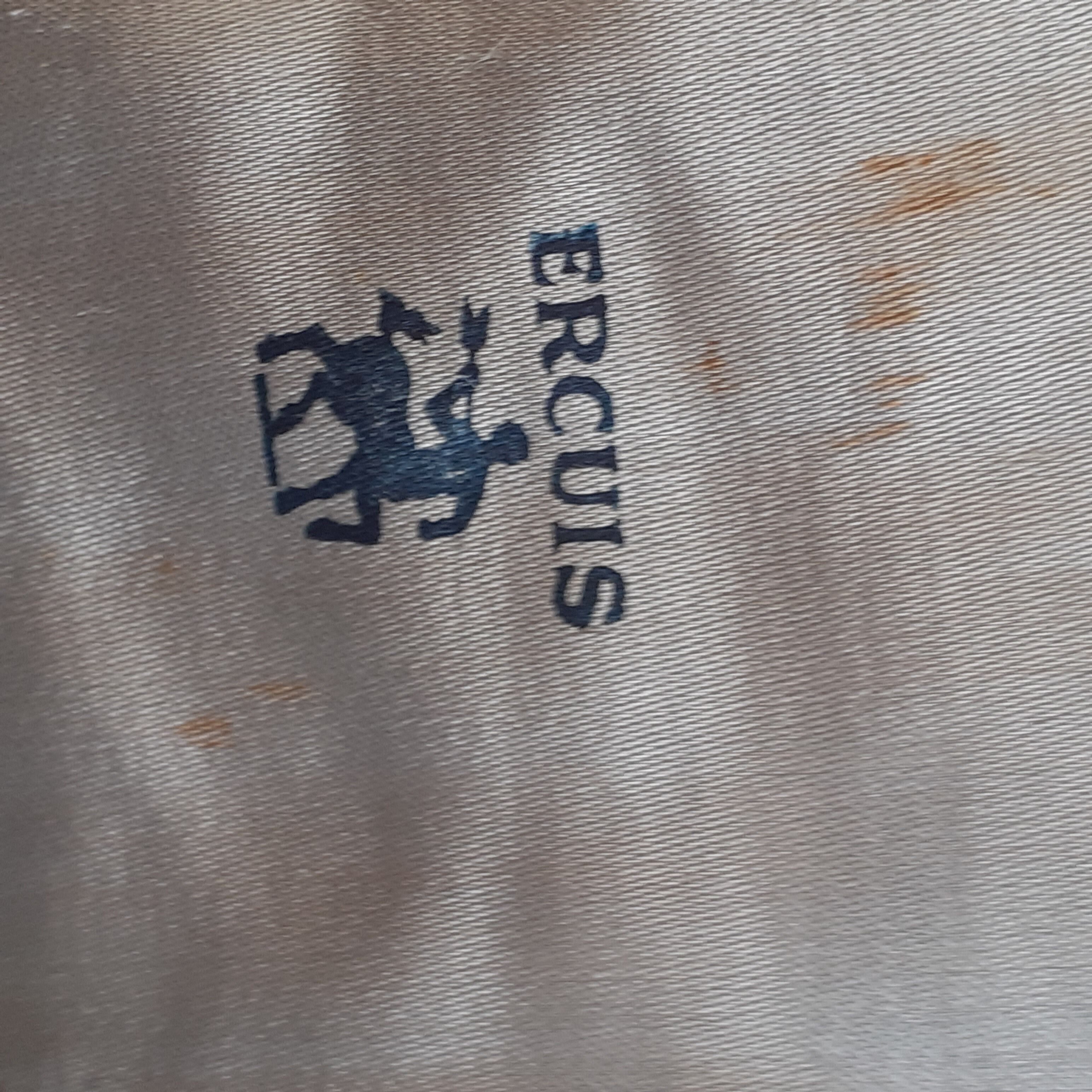 12 Cake forks in silver metal. Ercuis.
