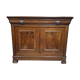 Louis-Philippe period buffet in solid walnut, 19th century.