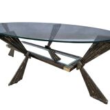 Art Deco oval coffee table 1940