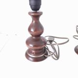 2 pieds de lampes de chevet