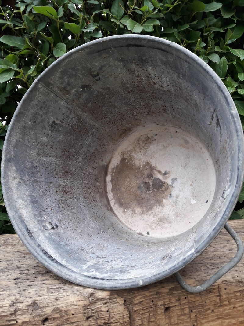 Washing machine h30cm in zinc garden