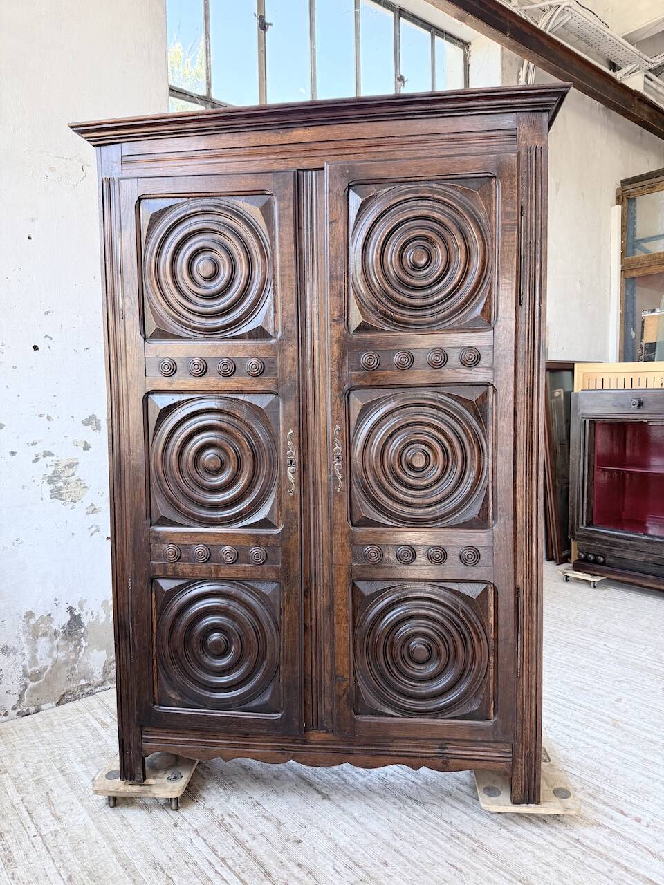 Oak wardrobe "Basque" Dudouyt
