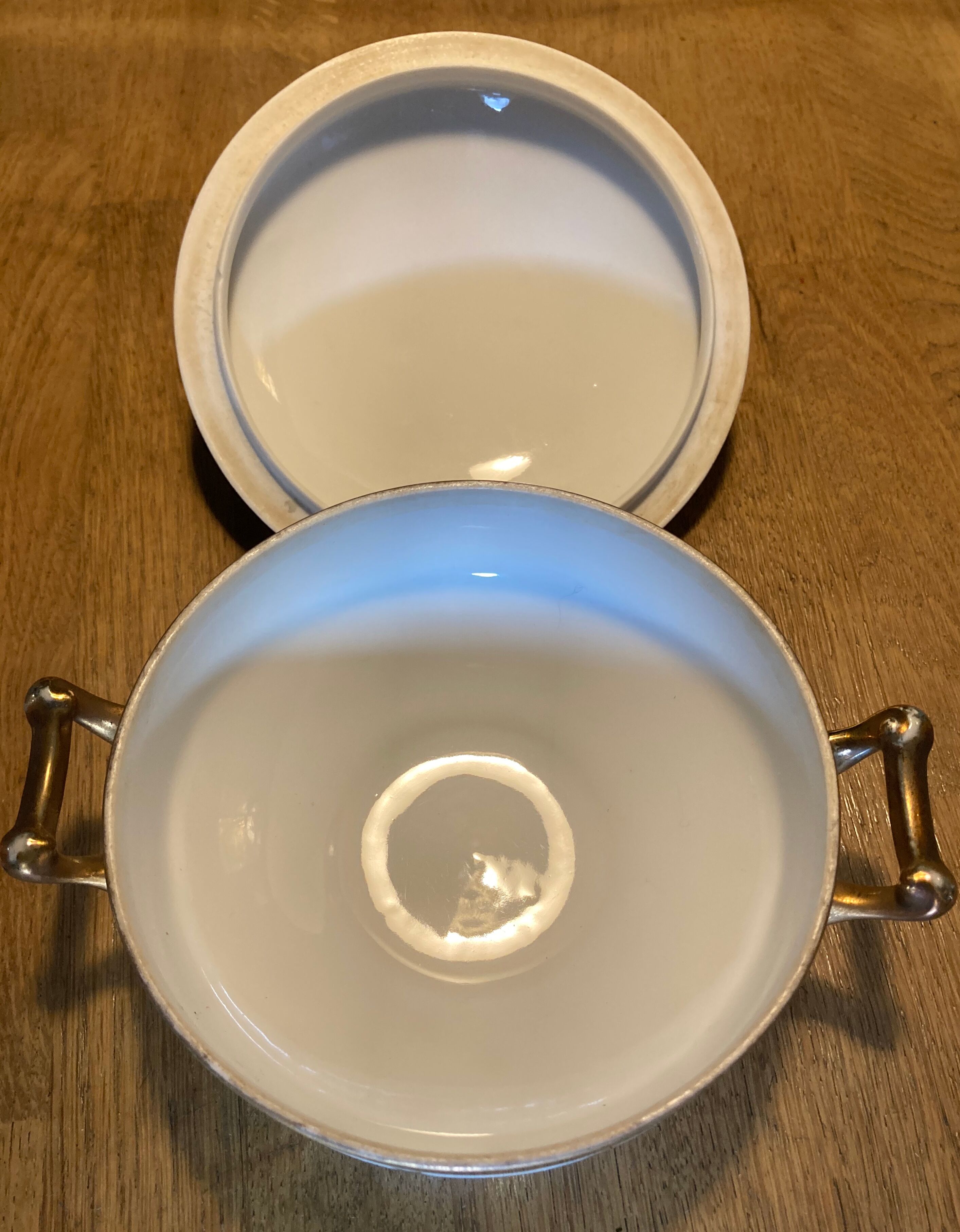 Candy Limoges gold leaf