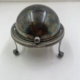 Ashtray in silver metal