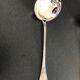 Ladle silver metal ercuis, lauriers