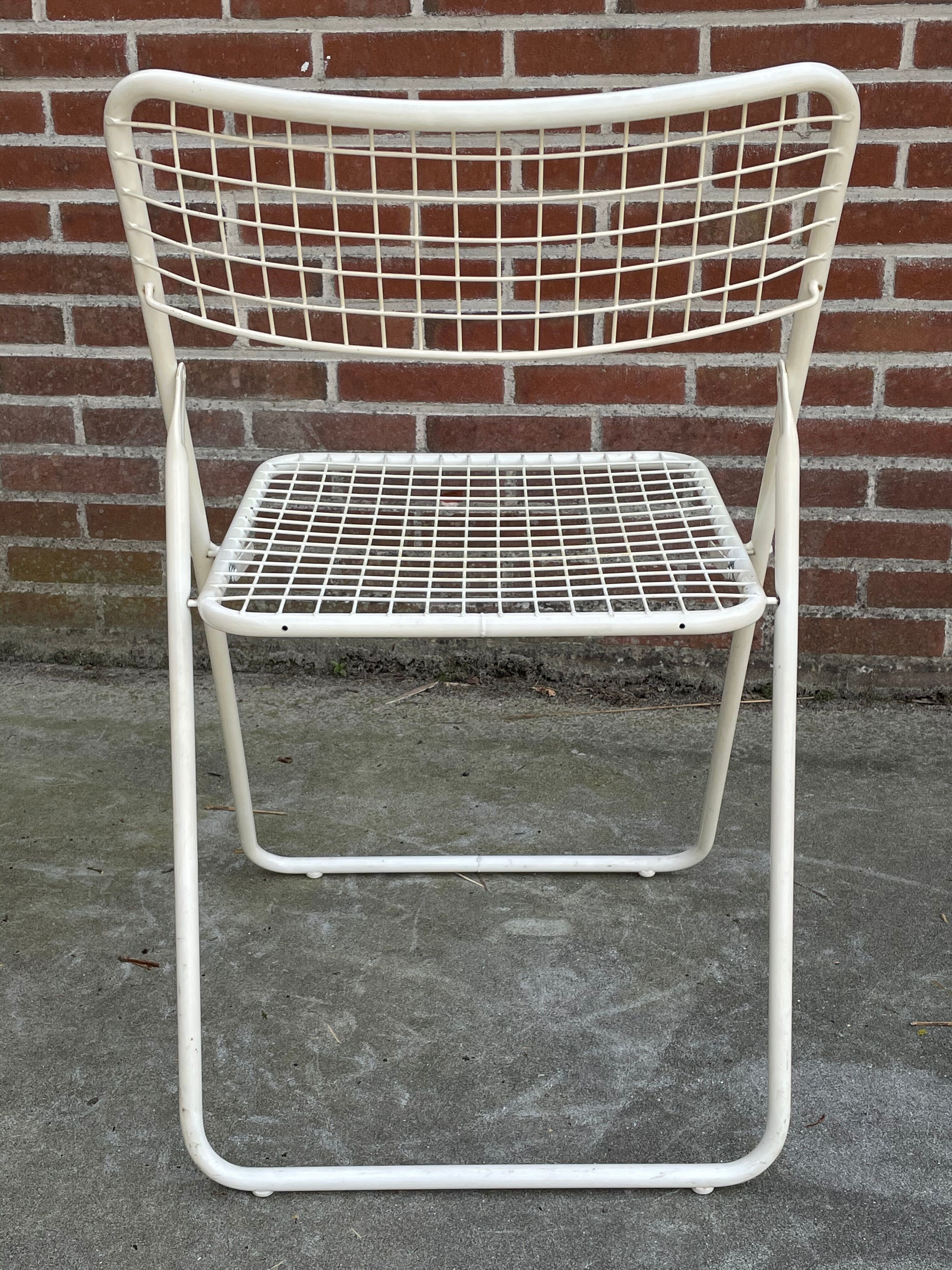 Folding chair "Ted Net" by Niels Gammelgaard for Ikea 1976