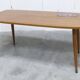 Table basse nordique 1960 teck céramique