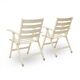 Set of outdoor folding chairs, 1960s