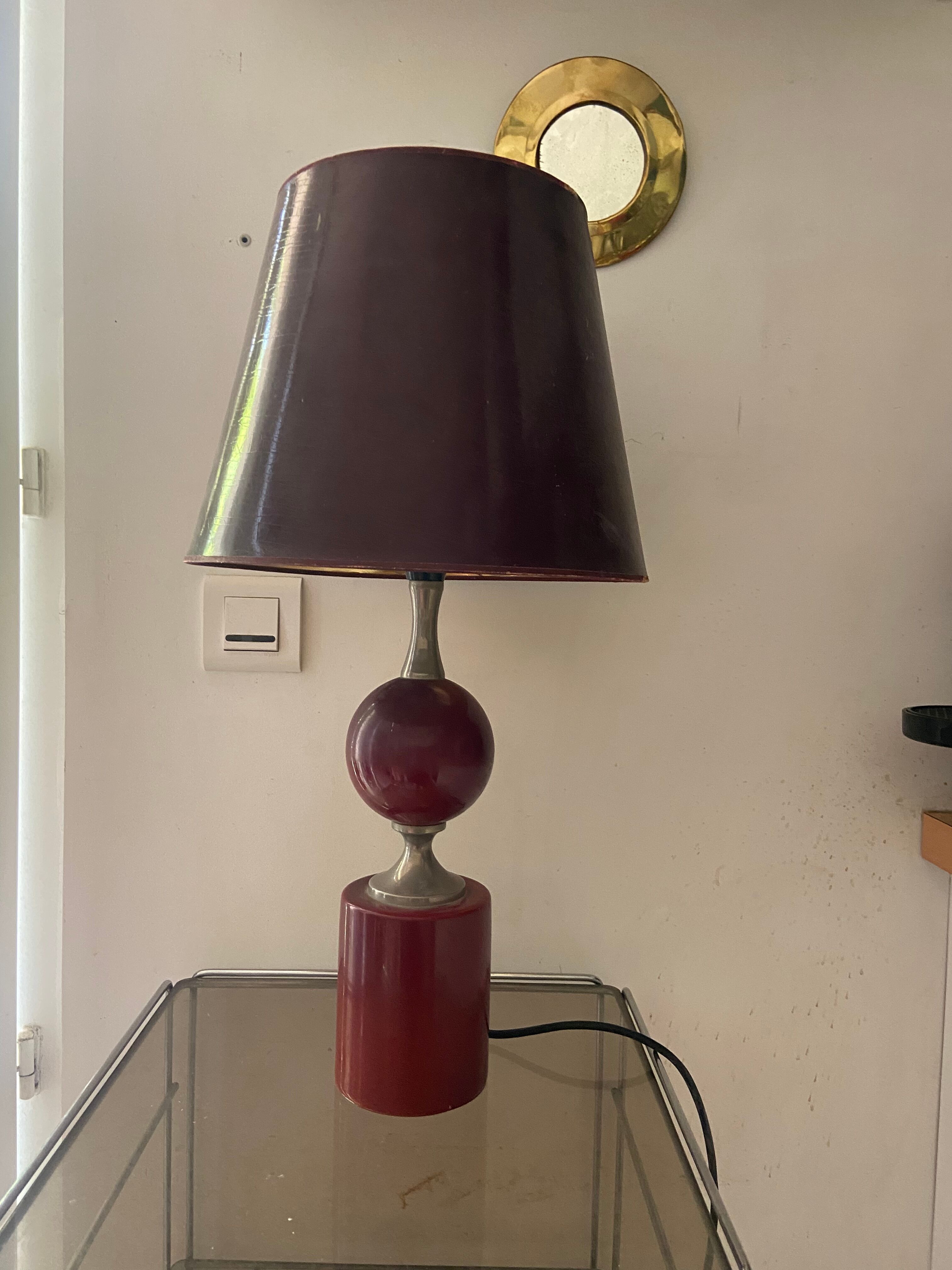 Philippe Barbier lamp from the 70s