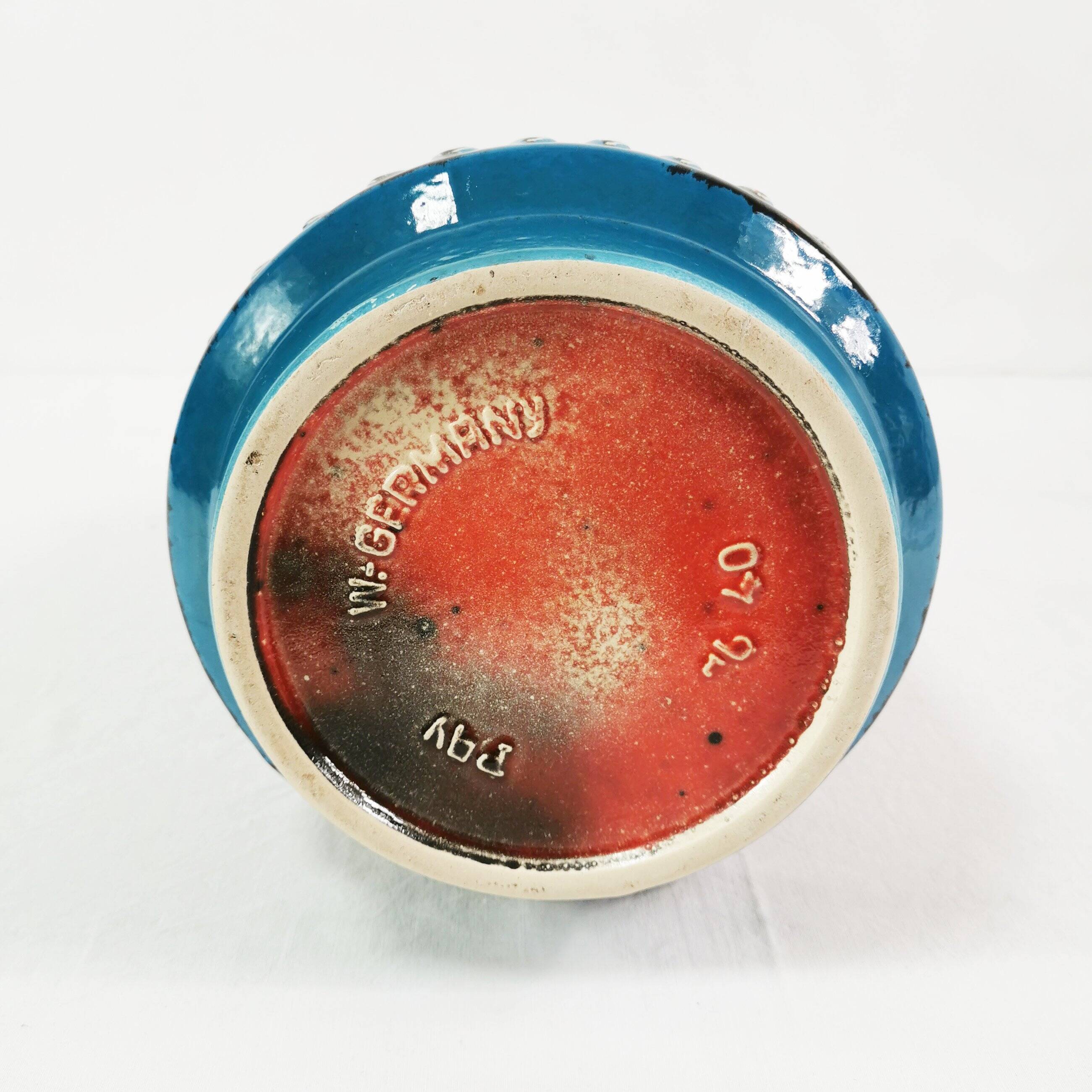 Large ceramic vase, Bay Keramik, Germany, 1970s