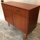 Sideboard vintage storage cabinet walnut veneer bond