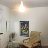 Opaline pendant light