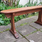 Antique elm bench