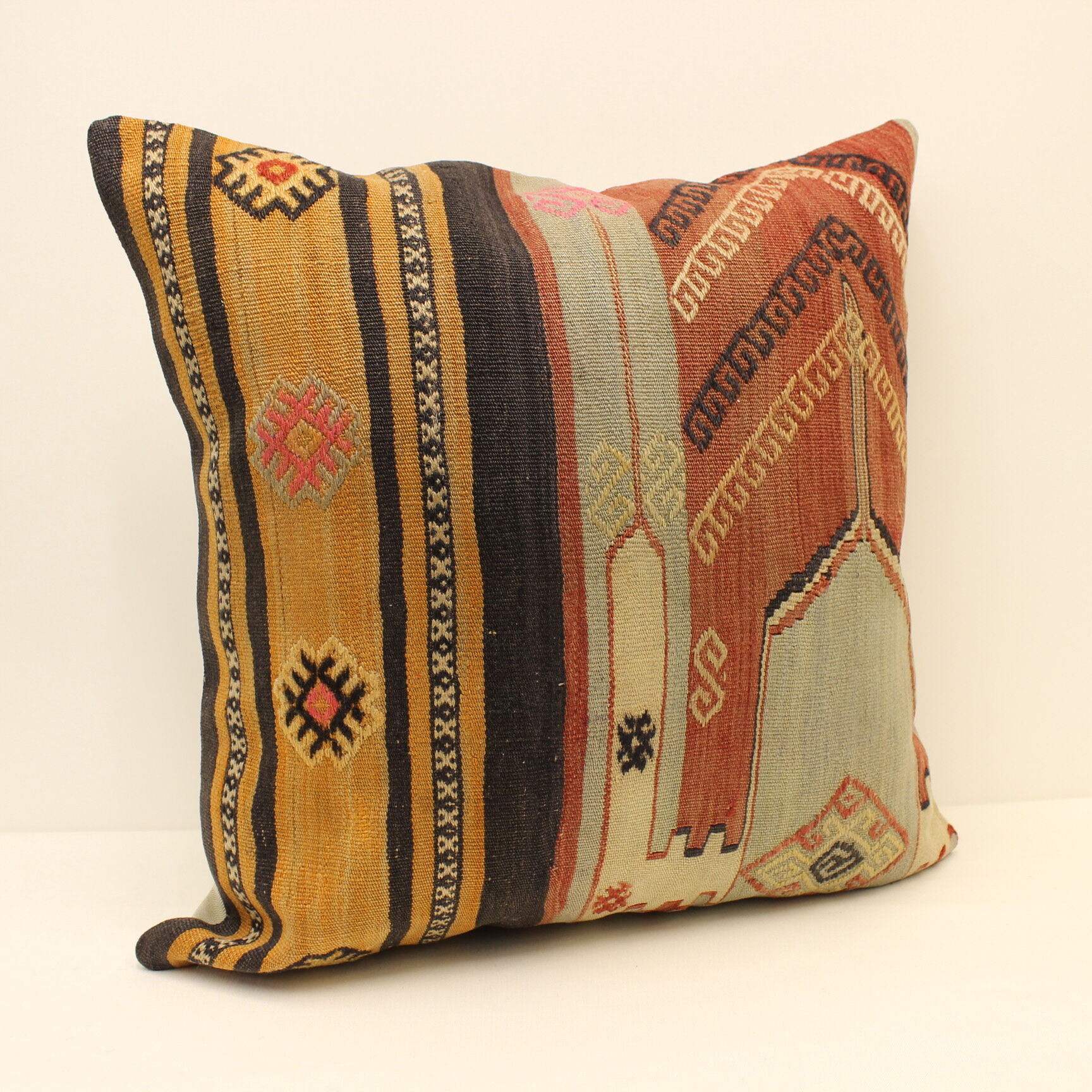 60x60 cm kilim cushion,vintage cushion cover