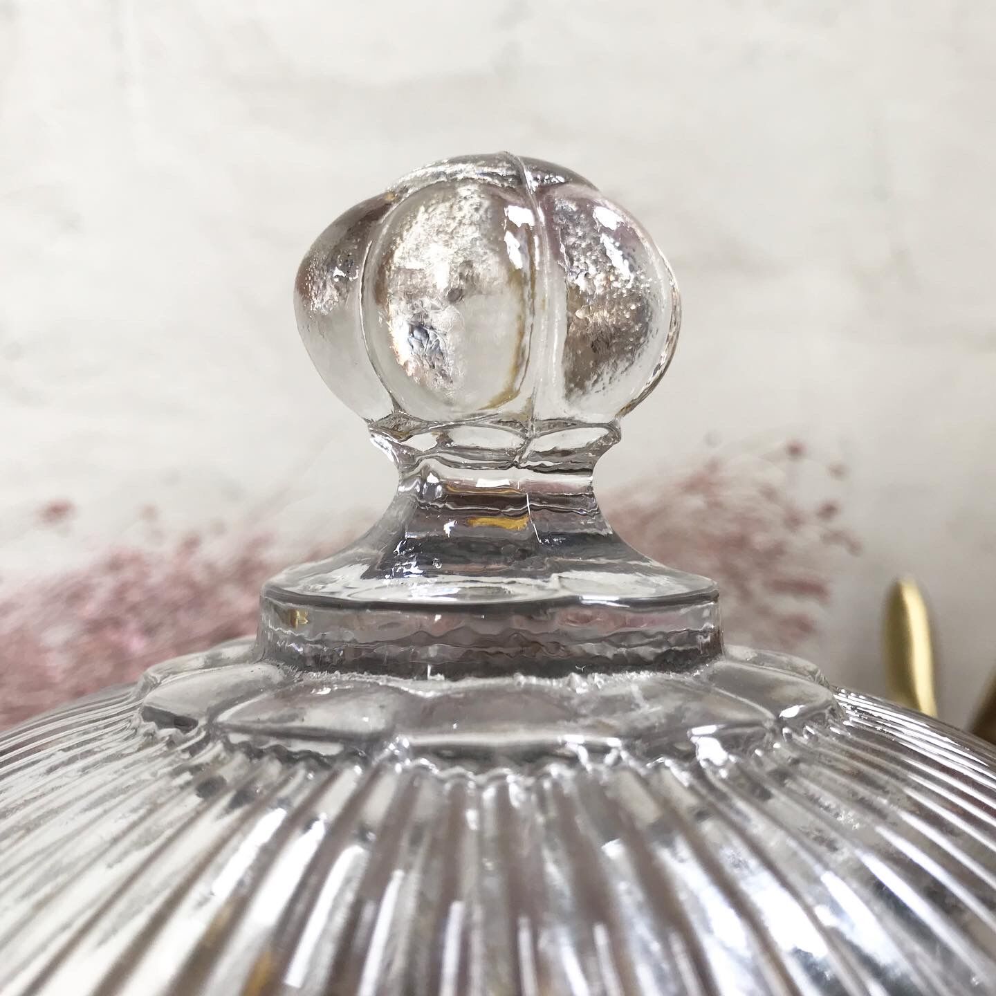 Molded glass bell