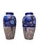 2 Art Deco vases in glazed stoneware signed Louis Dage