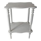 old wooden side table
