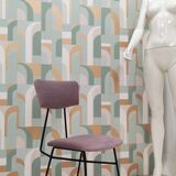 Set of 4 Italian mid century style dining chairs 1950s