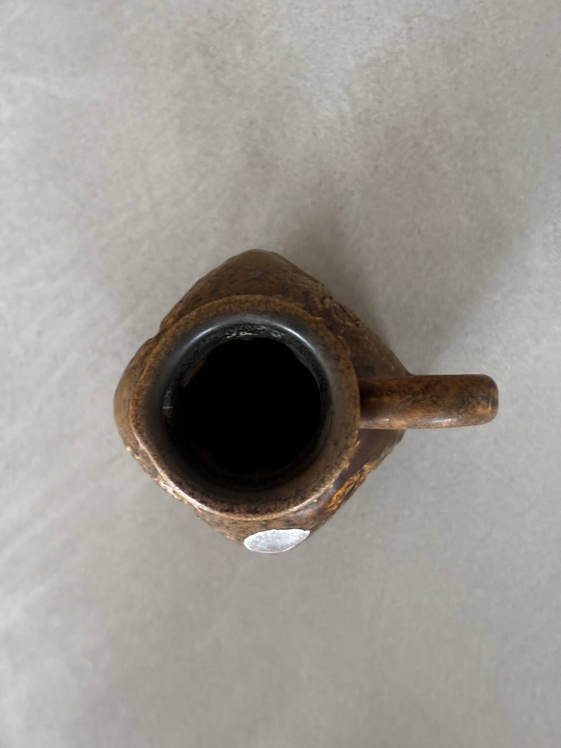 Vase en céramique Uebelacker, 1960-70