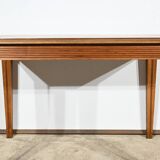 Table 6 couverts en acajou blond, 1940