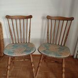 Baumann wooden bistro style chairs