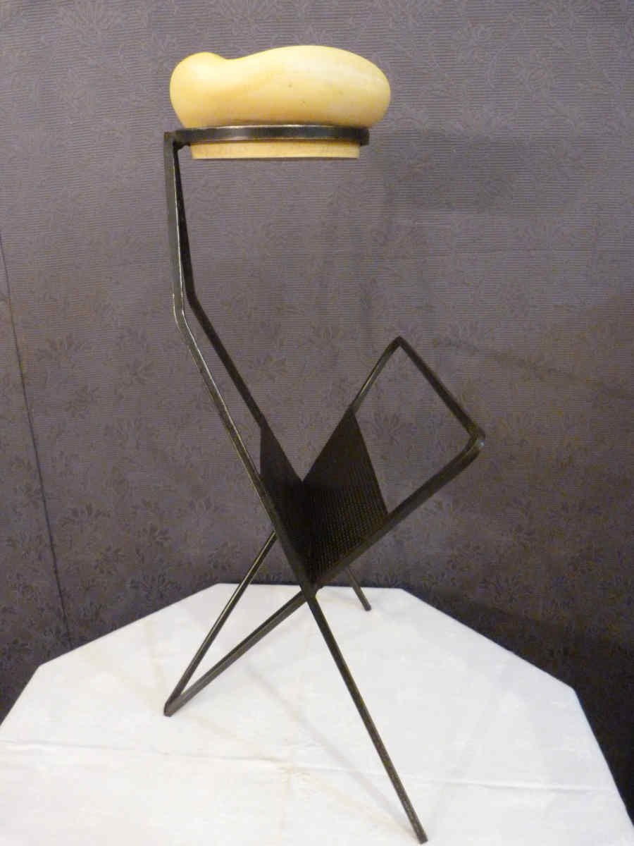 Porte revue cendrier vintage