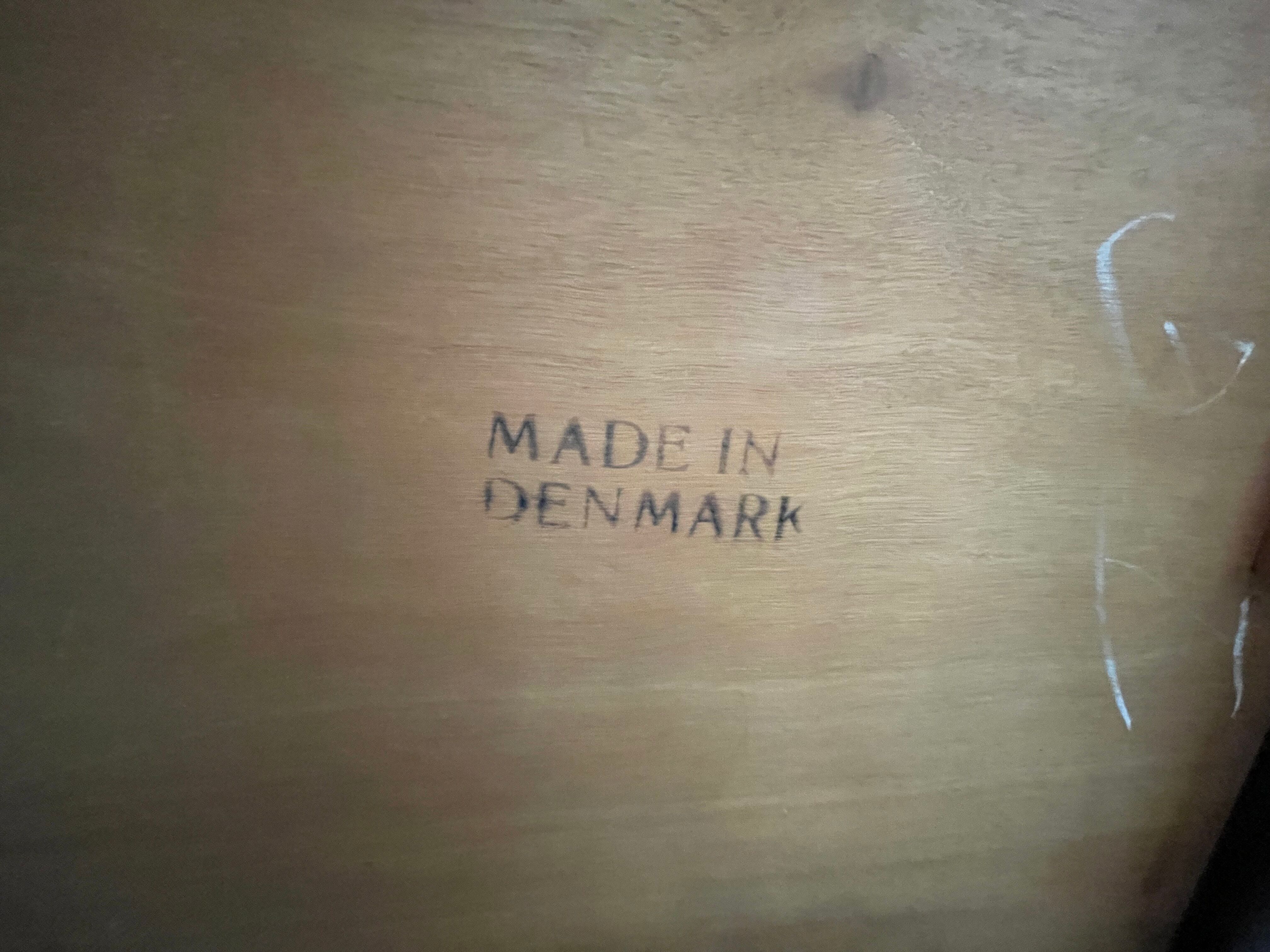 Scandinavian rosewood coffee table, 1960s