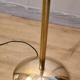 Floor lamp chrome gold e-reader deluxe on stand vintage 1980 adjustable height and tilt